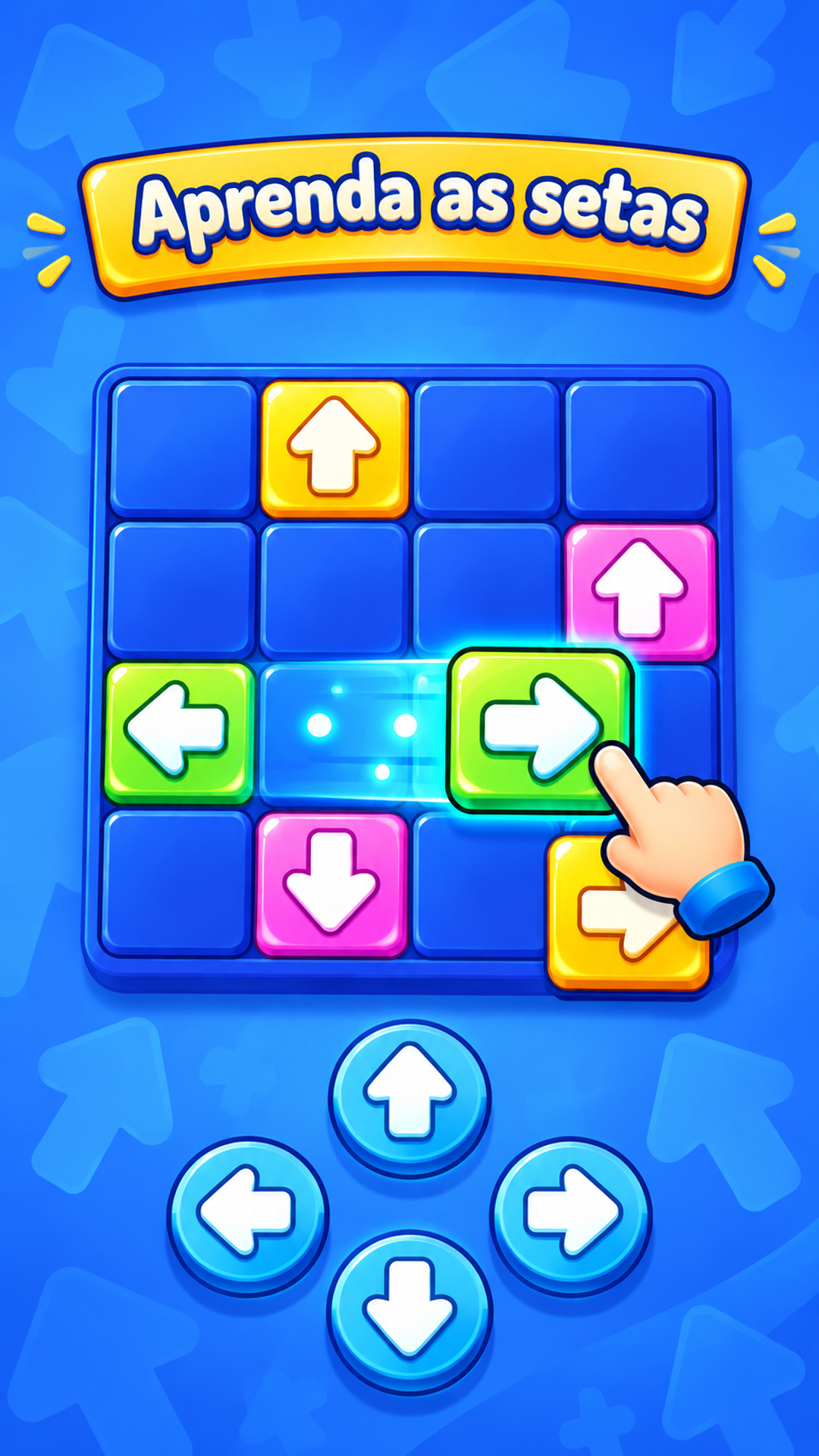 Captura de tela 1 de Arrow Slide Puzzle