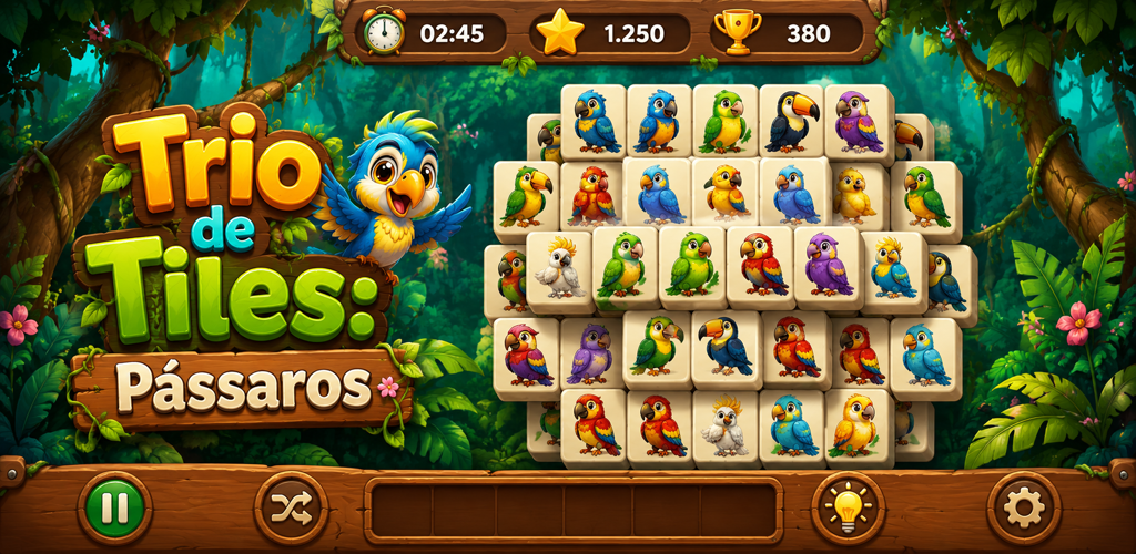 Imagem de Bird Tile Trio — Match-3