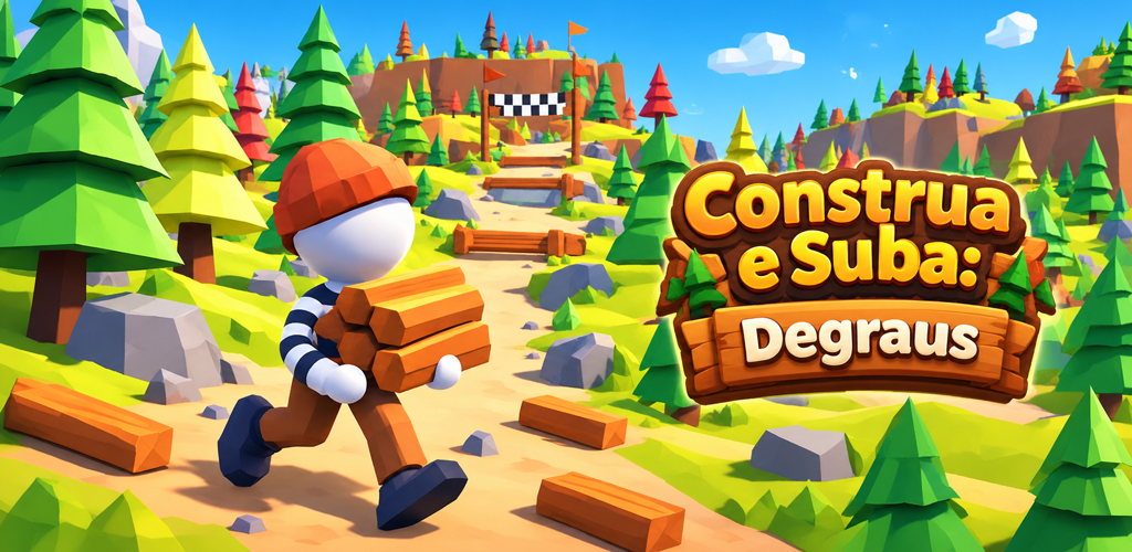 Imagem promocional de Build & Climb: Wood Steps