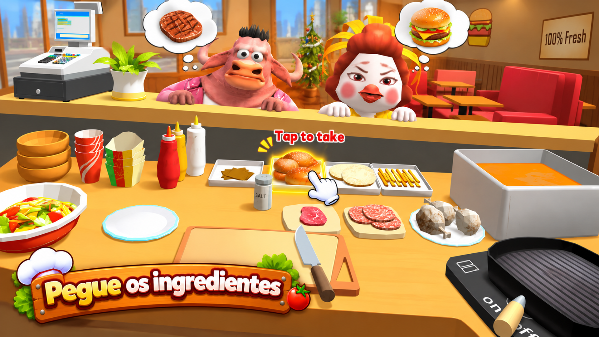 Captura de tela 2 de Chef Match: Speed Serve