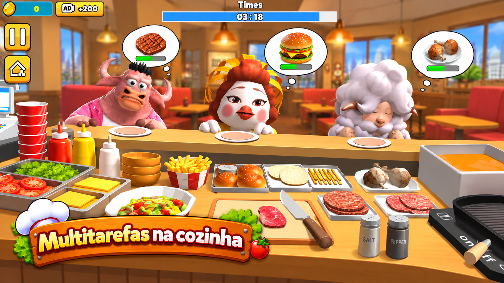 Captura de tela 4 de Chef Match: Speed Serve