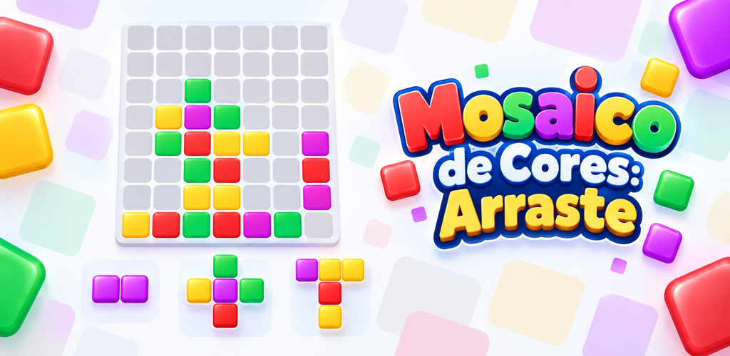 Imagem promocional de Color Mosaic: Drag & Match