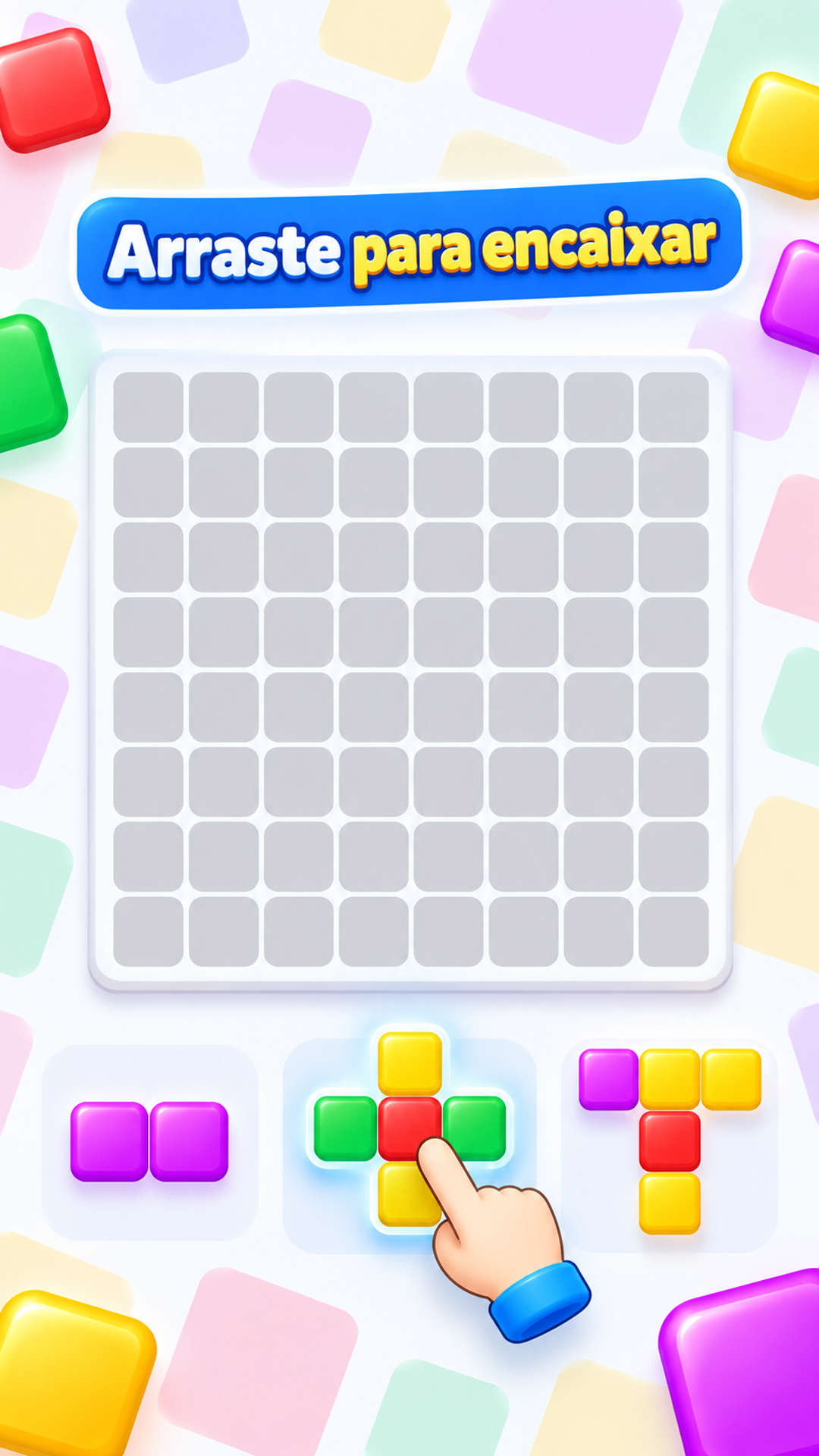 Captura de tela 1 de Color Mosaic: Drag & Match