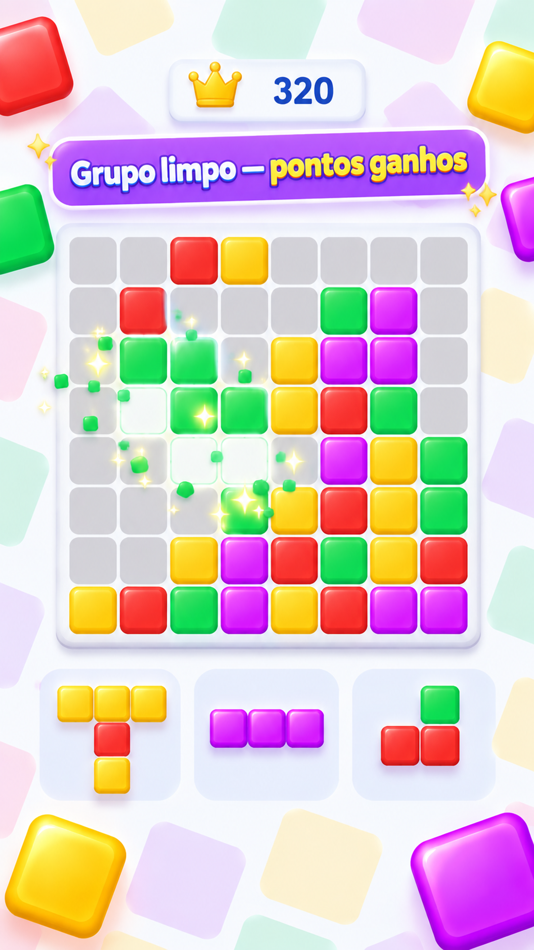 Captura de tela 3 de Color Mosaic: Drag & Match