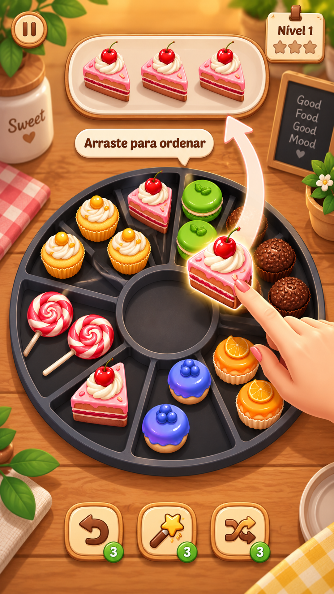 Captura de tela 1 de Cozy Sort: Color Calm