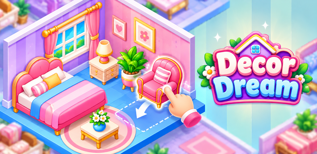 Imagem promocional de Decorate House: Design Game