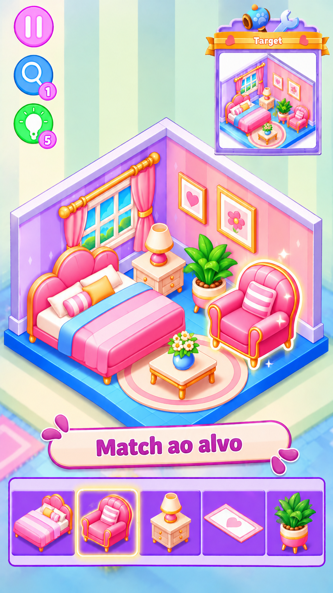 Captura de tela 3 de Decorate House: Design Game