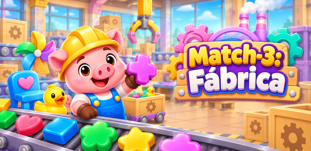 Imagem promocional de Factory Match-3