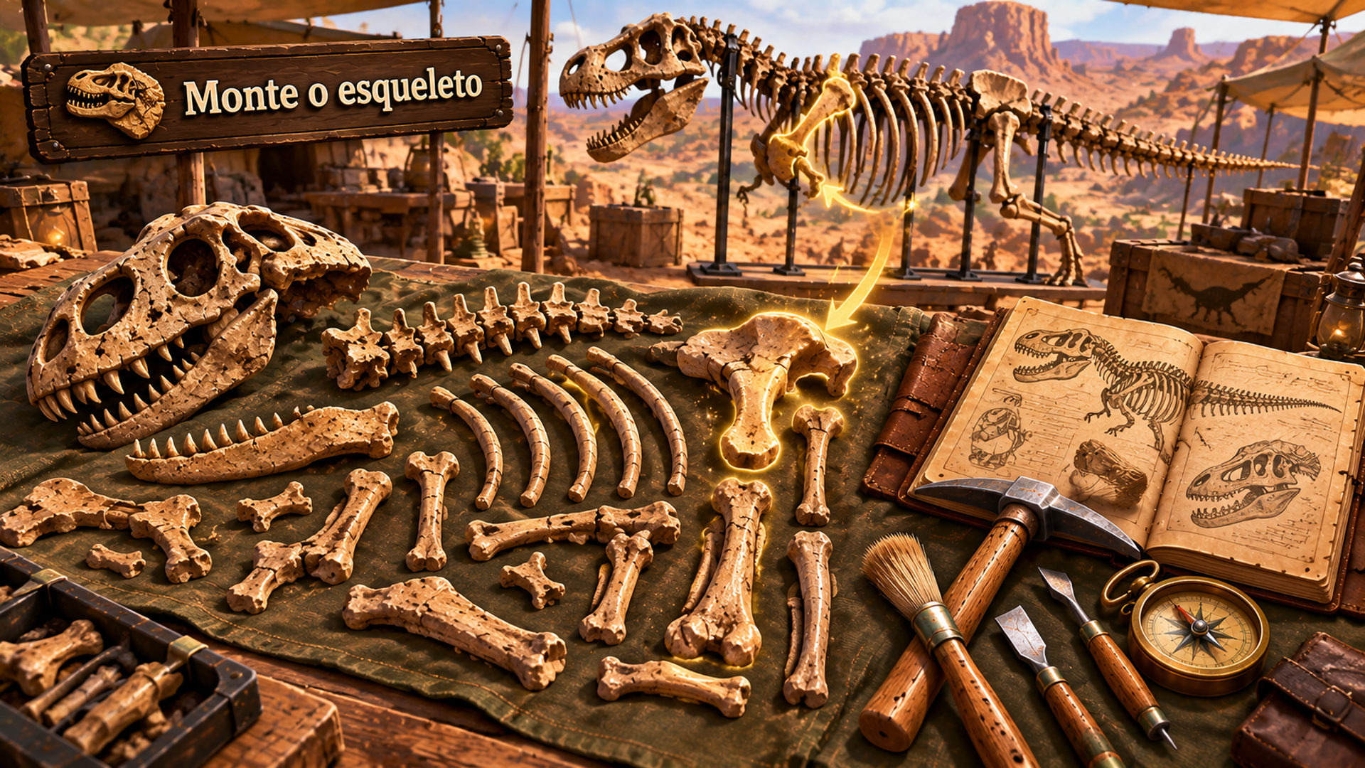 Captura de tela 3 de Fossil Dig: Assemble