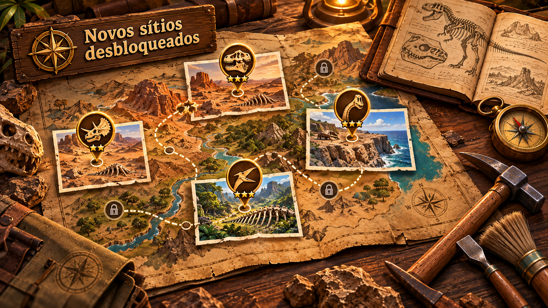 Captura de tela 4 de Fossil Dig: Assemble