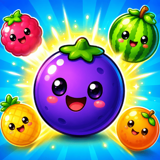Ícone de Fruit Merge: Festa das Frutas