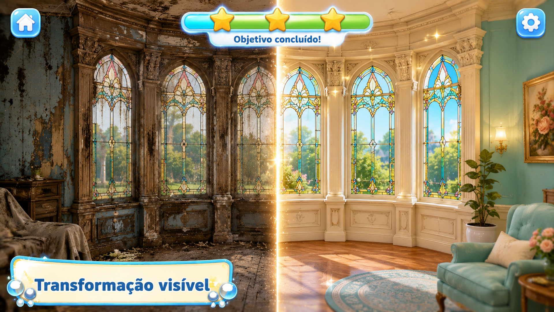 Captura de tela 3 de Home Makeover ASMR