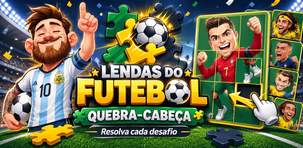 Imagem de Lendas do Futebol: Quebra-Cabeça
