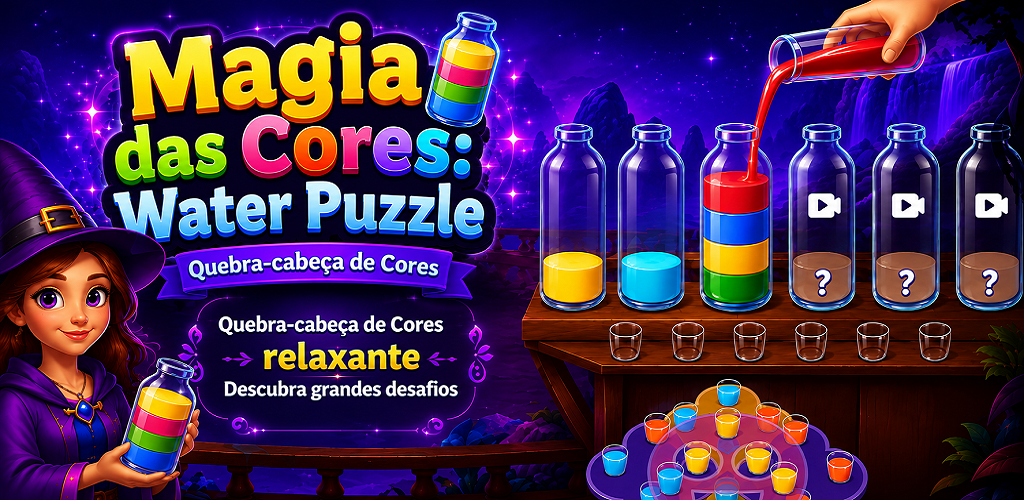 Imagem de Magia das Cores: Water Puzzle