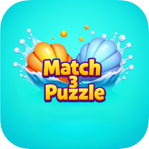 Ícone de Match 3 Puzzle - Shell Swap