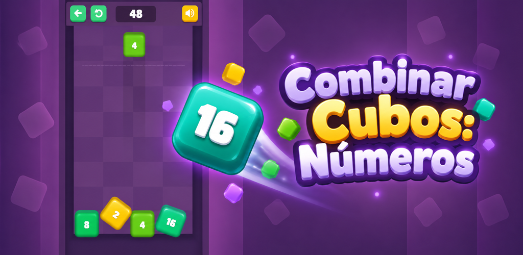 Imagem promocional de Merge Cubes: Number Puzzle