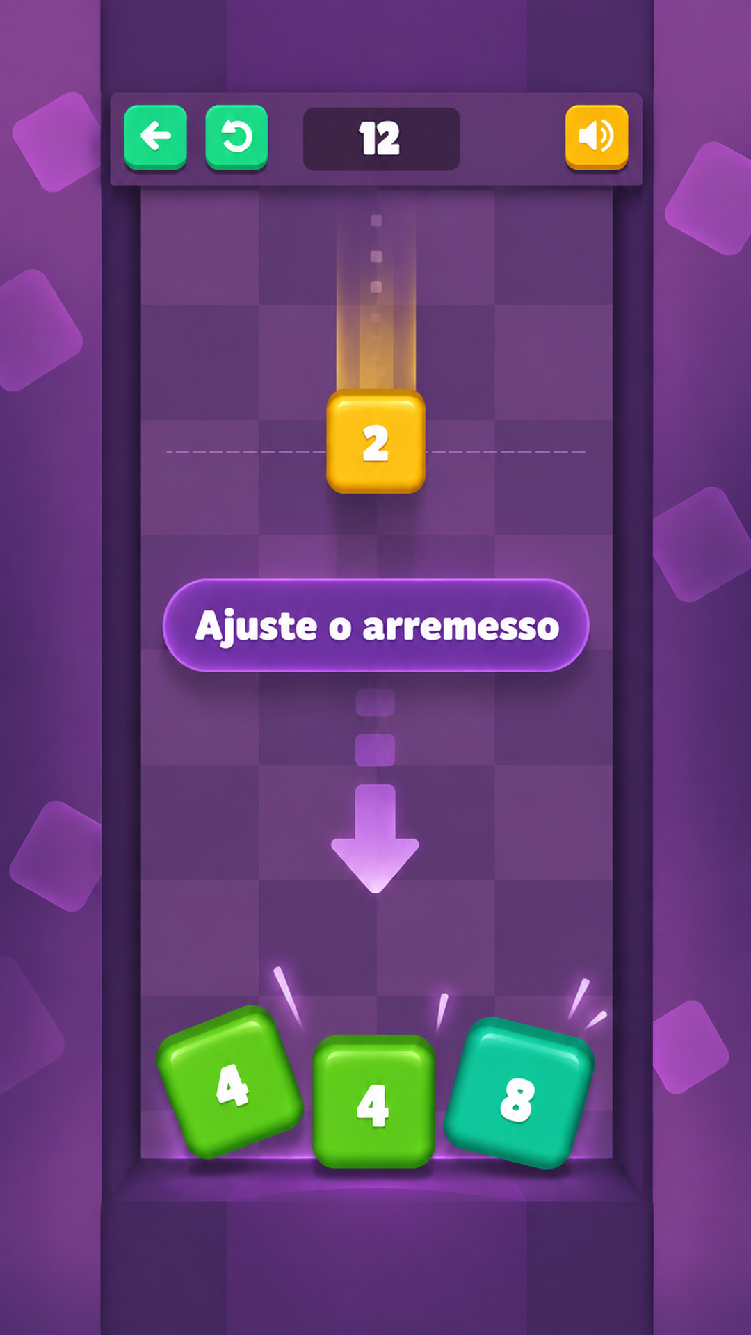 Captura de tela 2 de Merge Cubes: Number Puzzle