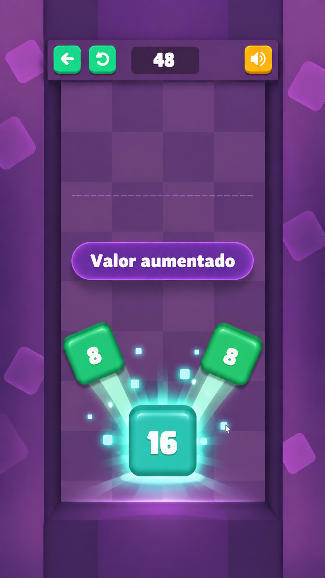 Captura de tela 3 de Merge Cubes: Number Puzzle