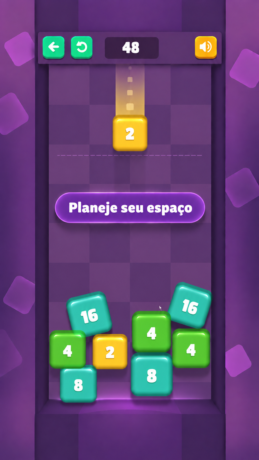 Captura de tela 4 de Merge Cubes: Number Puzzle