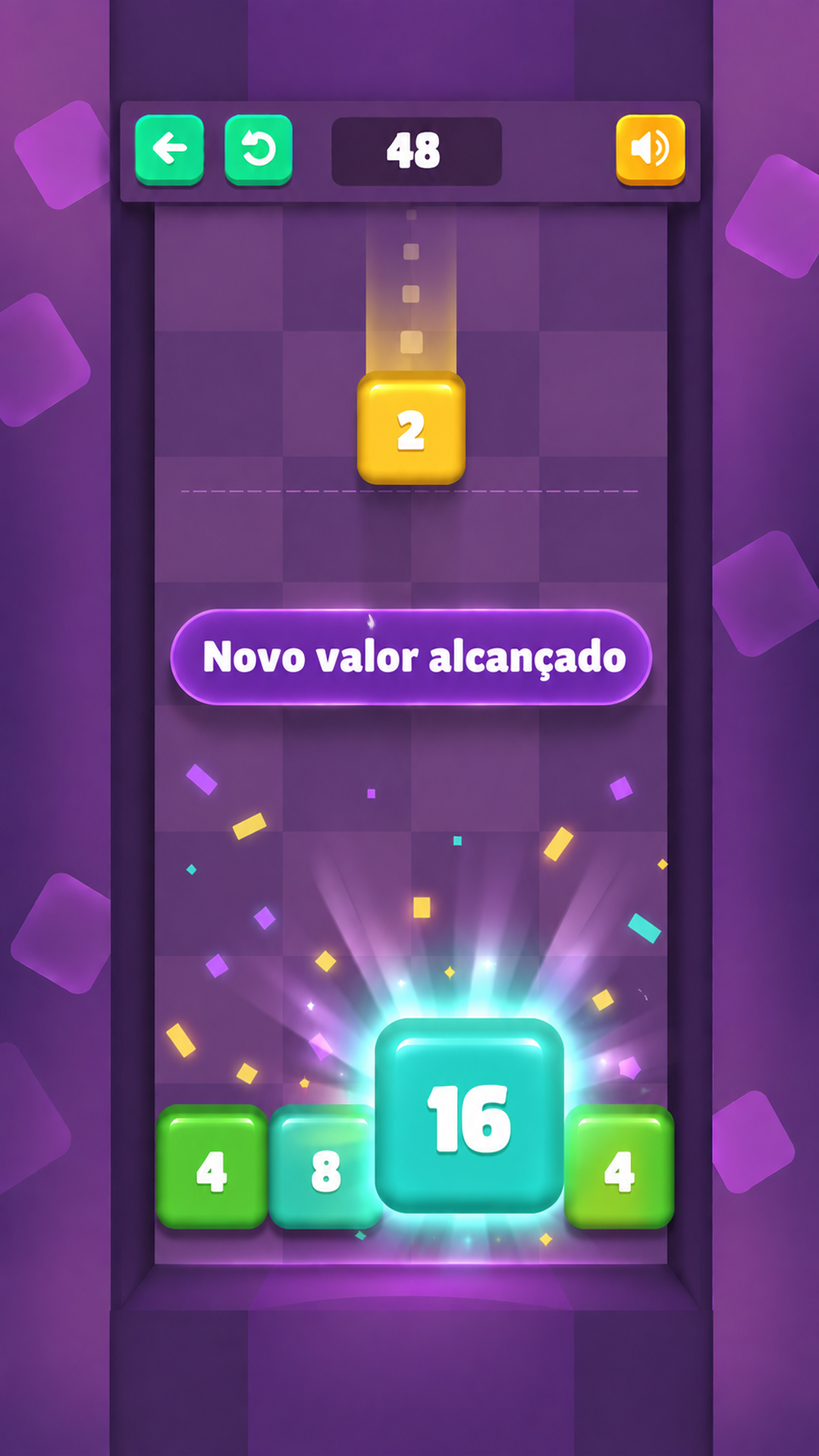Captura de tela 5 de Merge Cubes: Number Puzzle