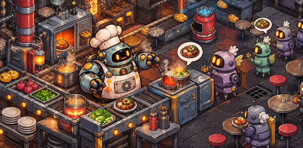 Imagem promocional de Monster Chef: Robot Kitchen