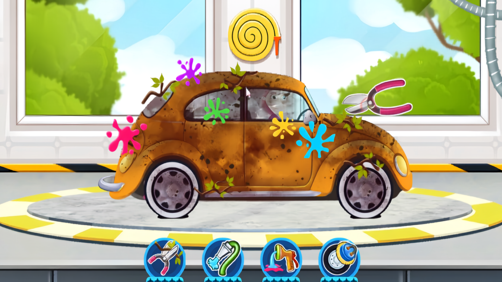 Captura de tela 1 de My Car Wash Shop Simulator