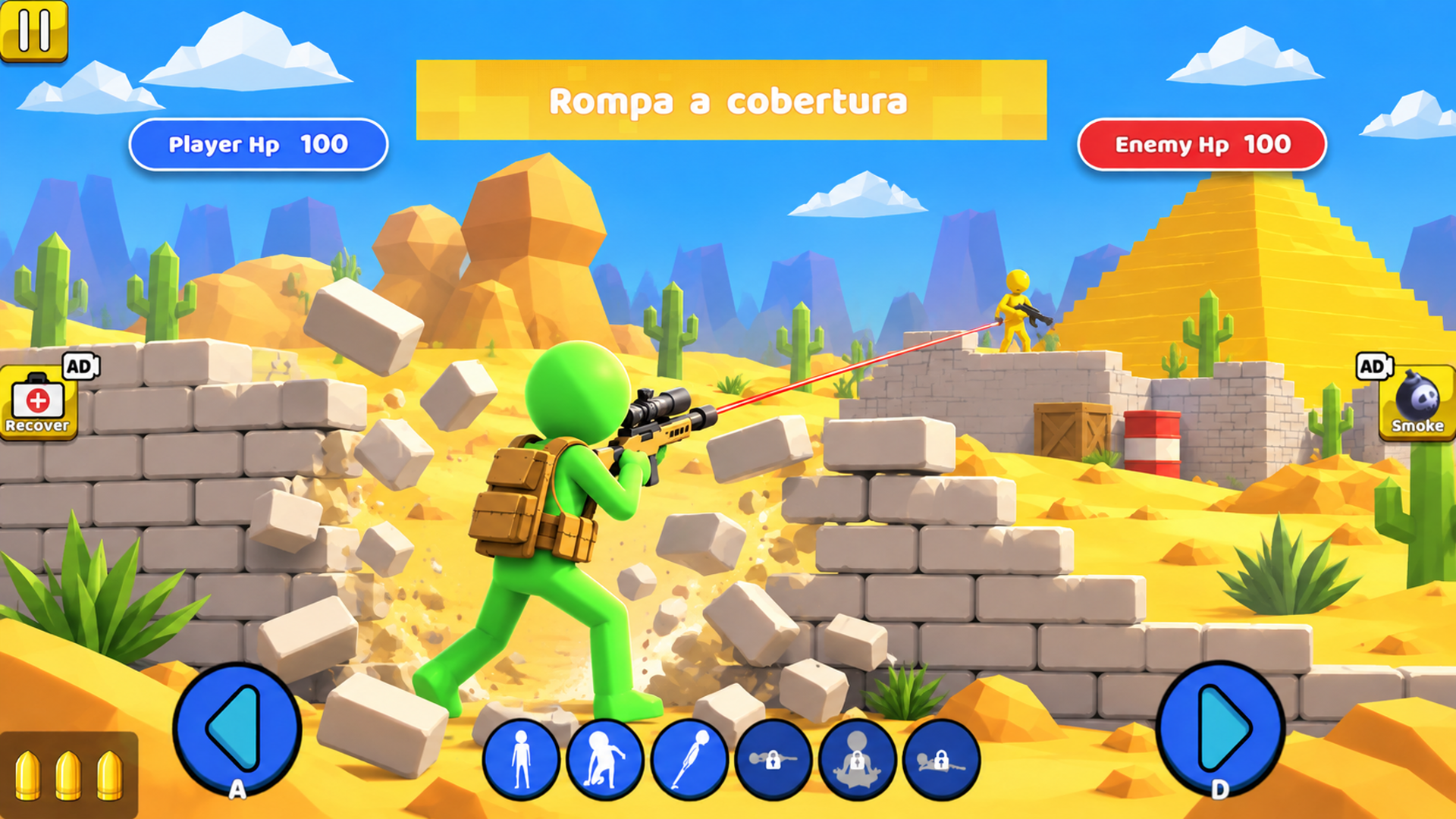 Captura de tela 2 de One-Shot Sniper: Duel