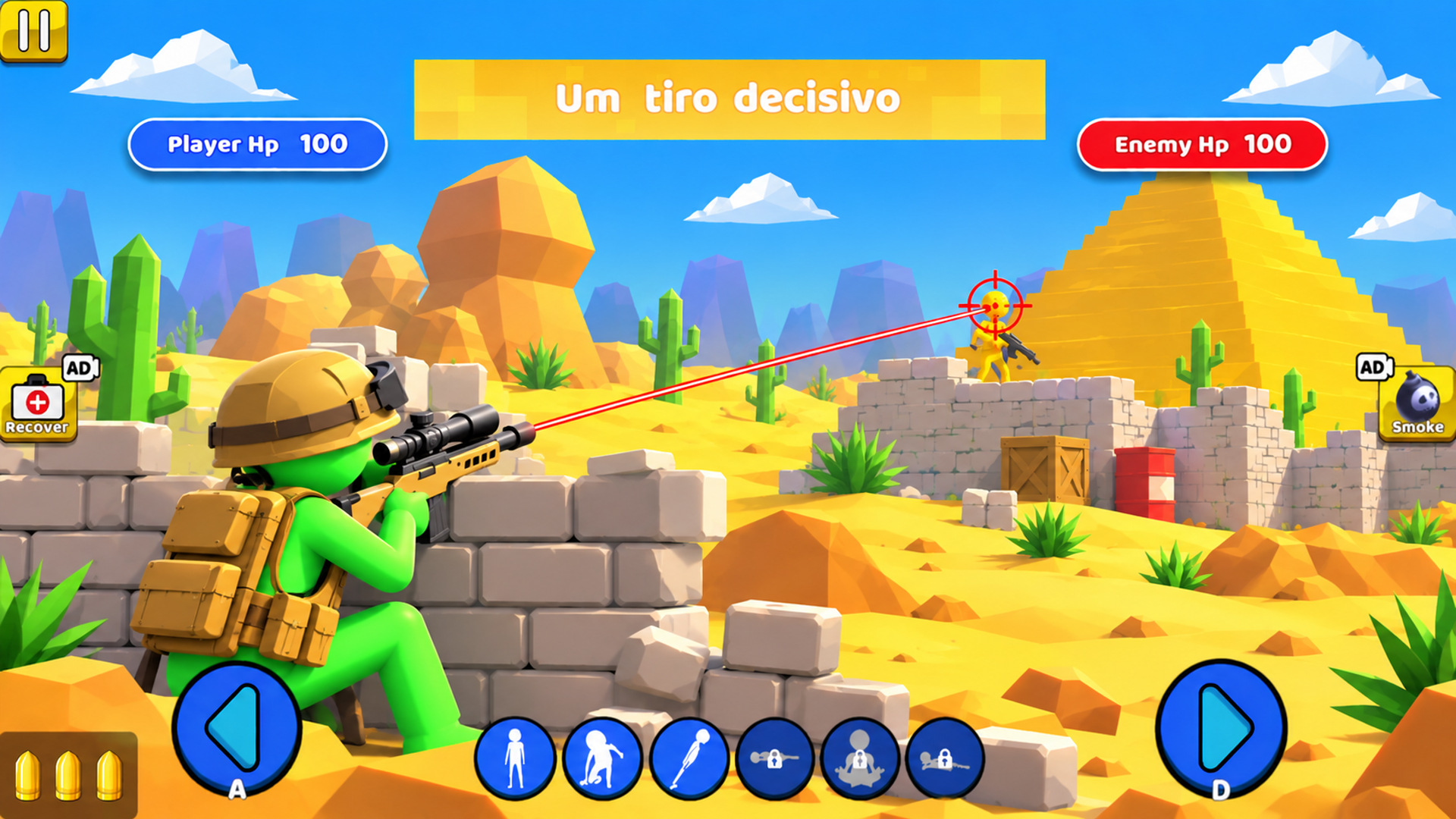 Captura de tela 3 de One-Shot Sniper: Duel