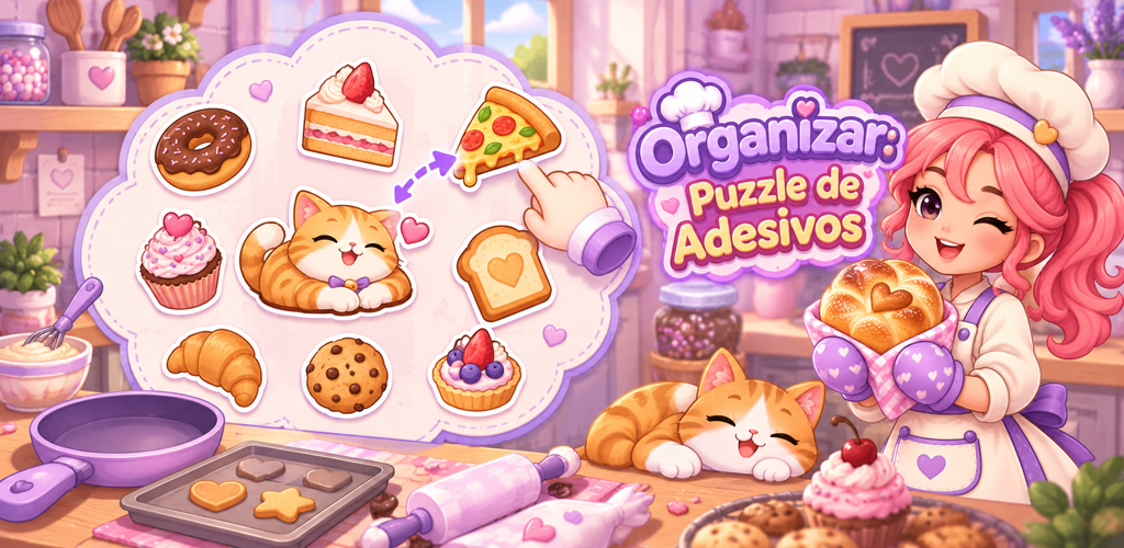 Imagem promocional de Organize: Sticker Puzzle