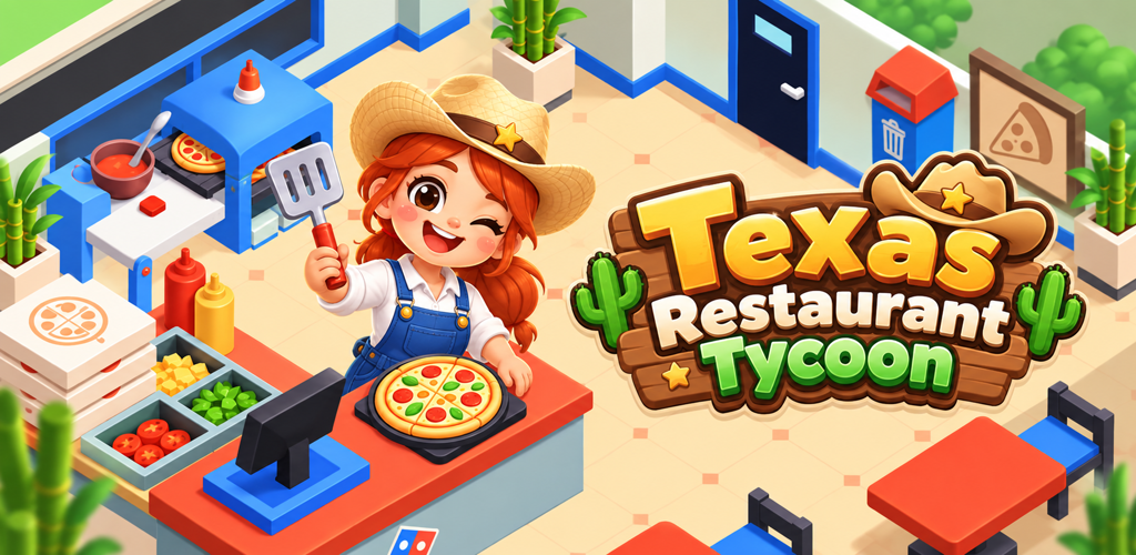 Imagem promocional de Texas Restaurant Tycoon