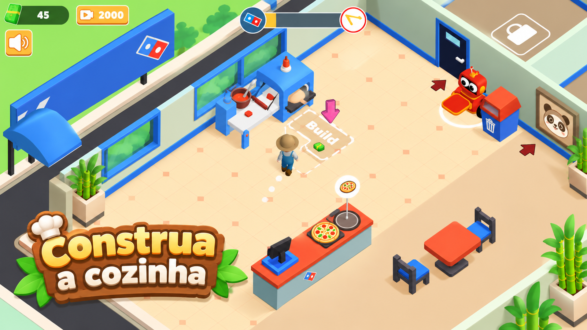 Captura de tela 1 de Texas Restaurant Tycoon