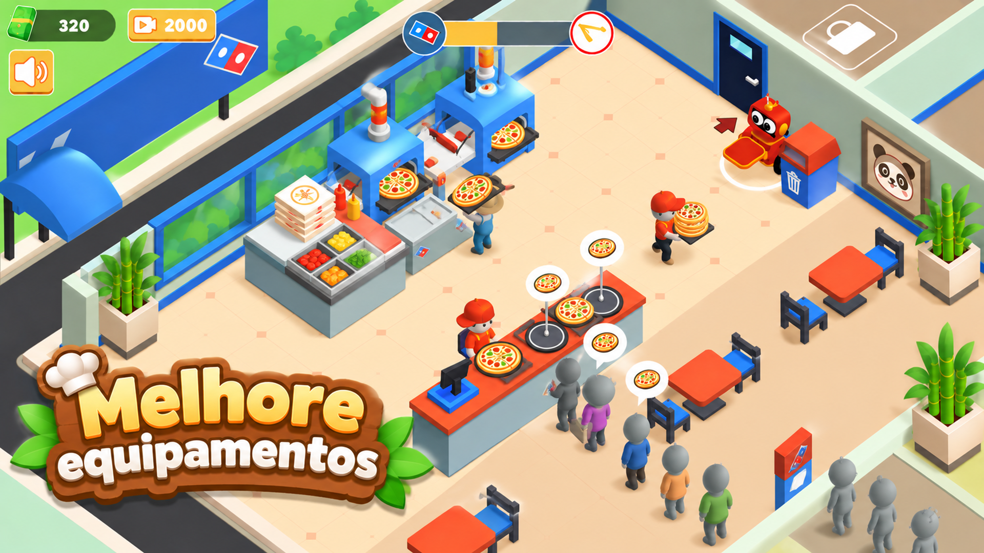 Captura de tela 4 de Texas Restaurant Tycoon