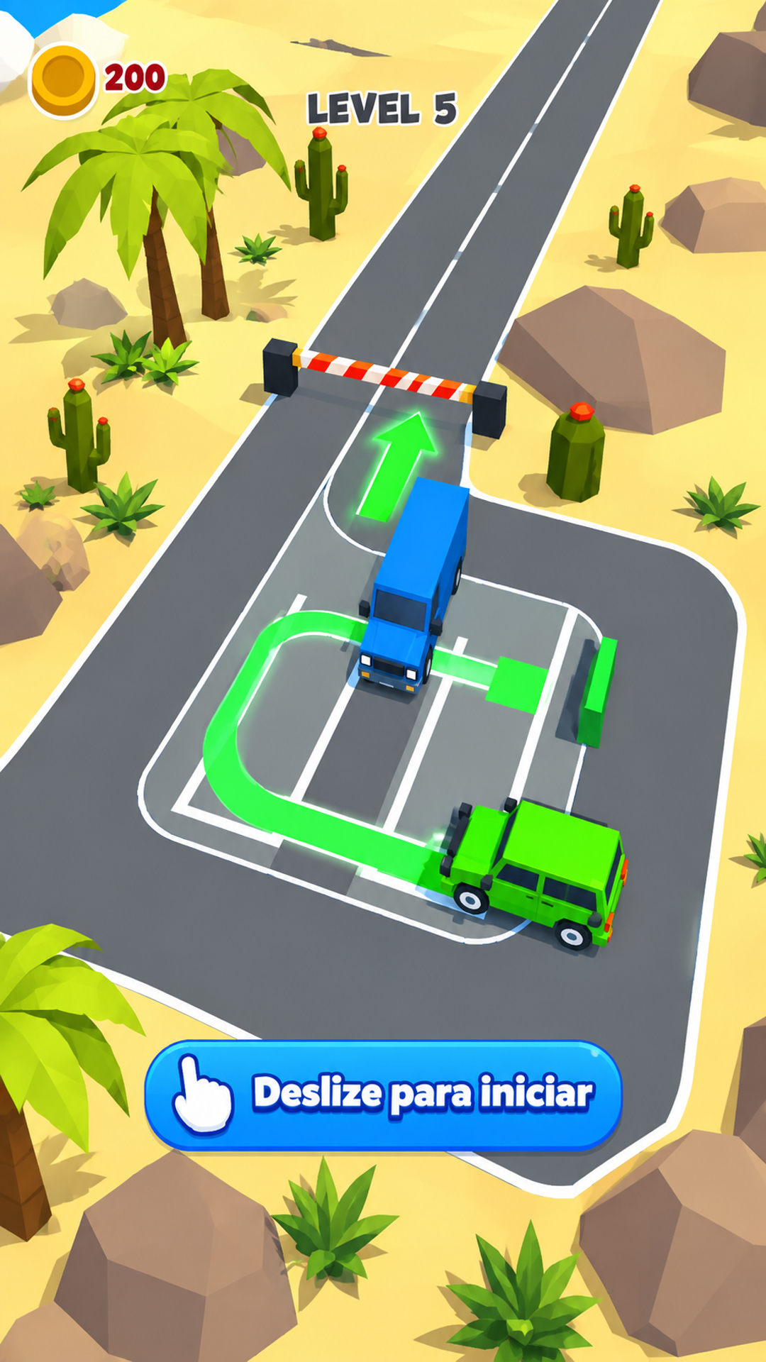 Captura de tela 1 de Parking Escape: Slide Cars