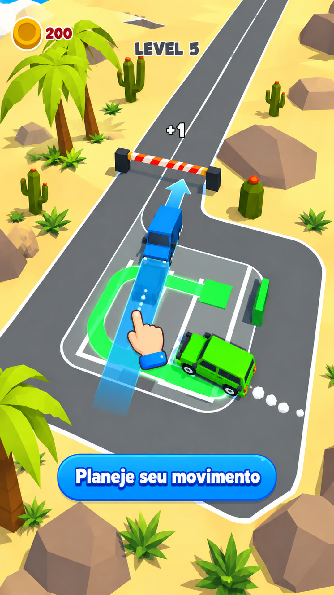 Captura de tela 2 de Parking Escape: Slide Cars