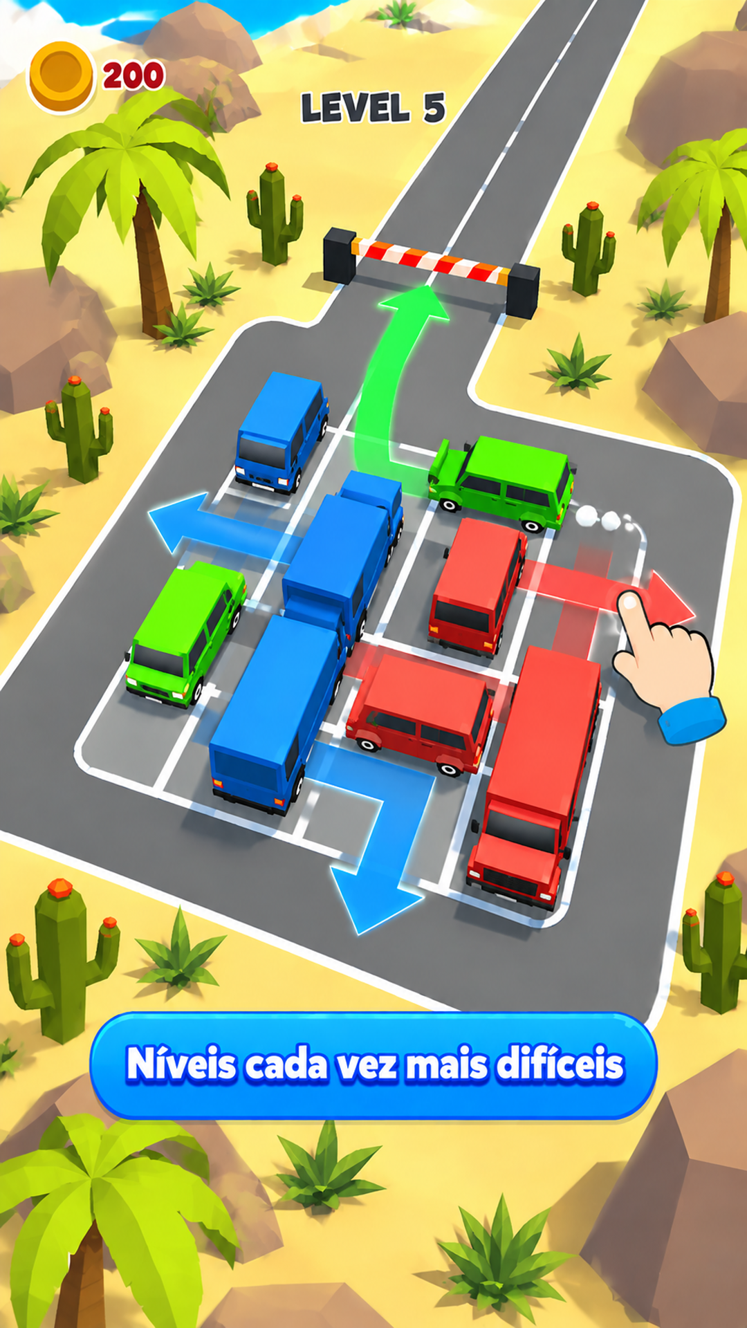 Captura de tela 4 de Parking Escape: Slide Cars