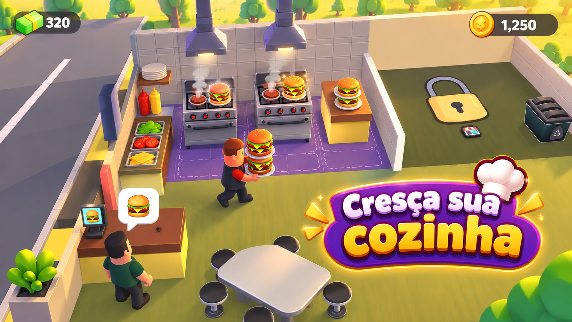 Captura de tela 4 de Restaurant Tycoon: Cook
