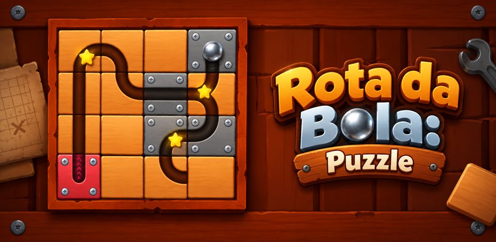 Imagem promocional de RollPath: Slide Puzzle