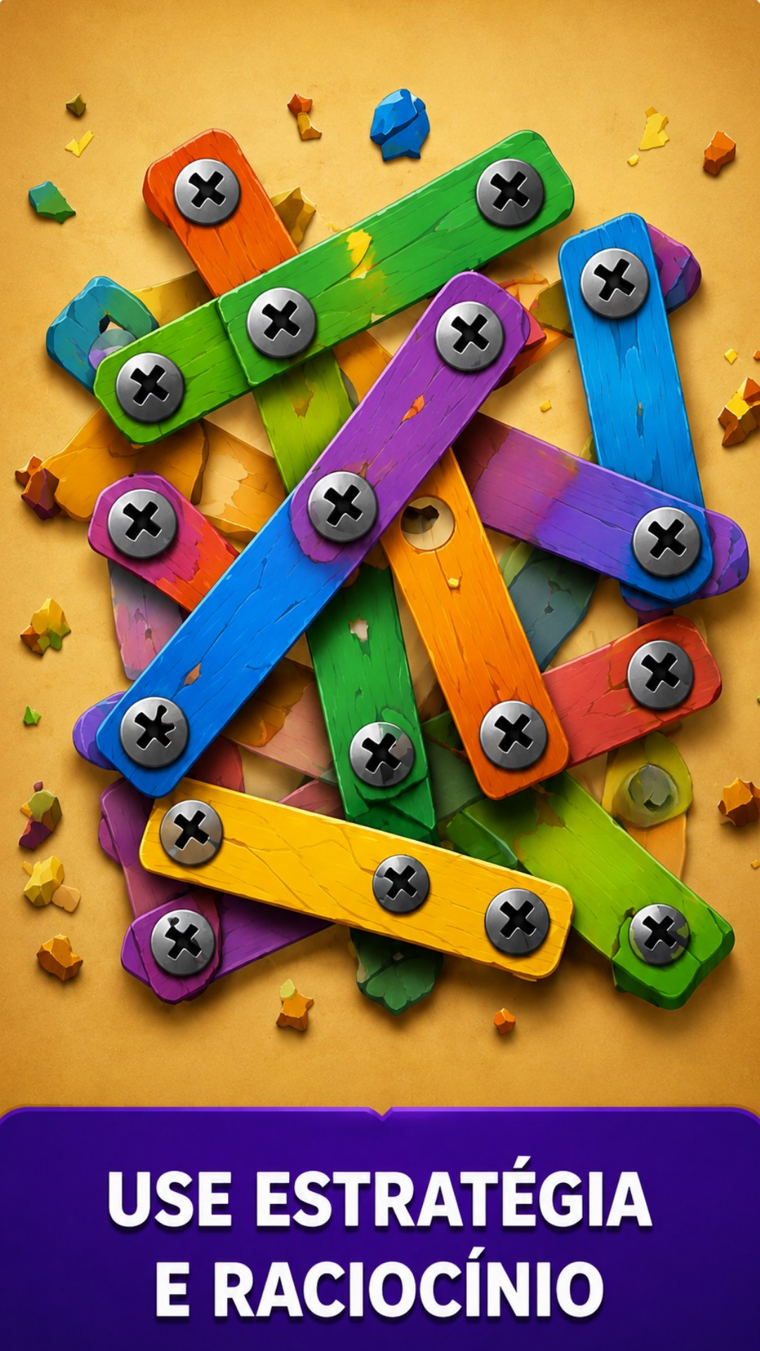 Captura de tela 5 de Screw Puzzle: Take Off Bolts