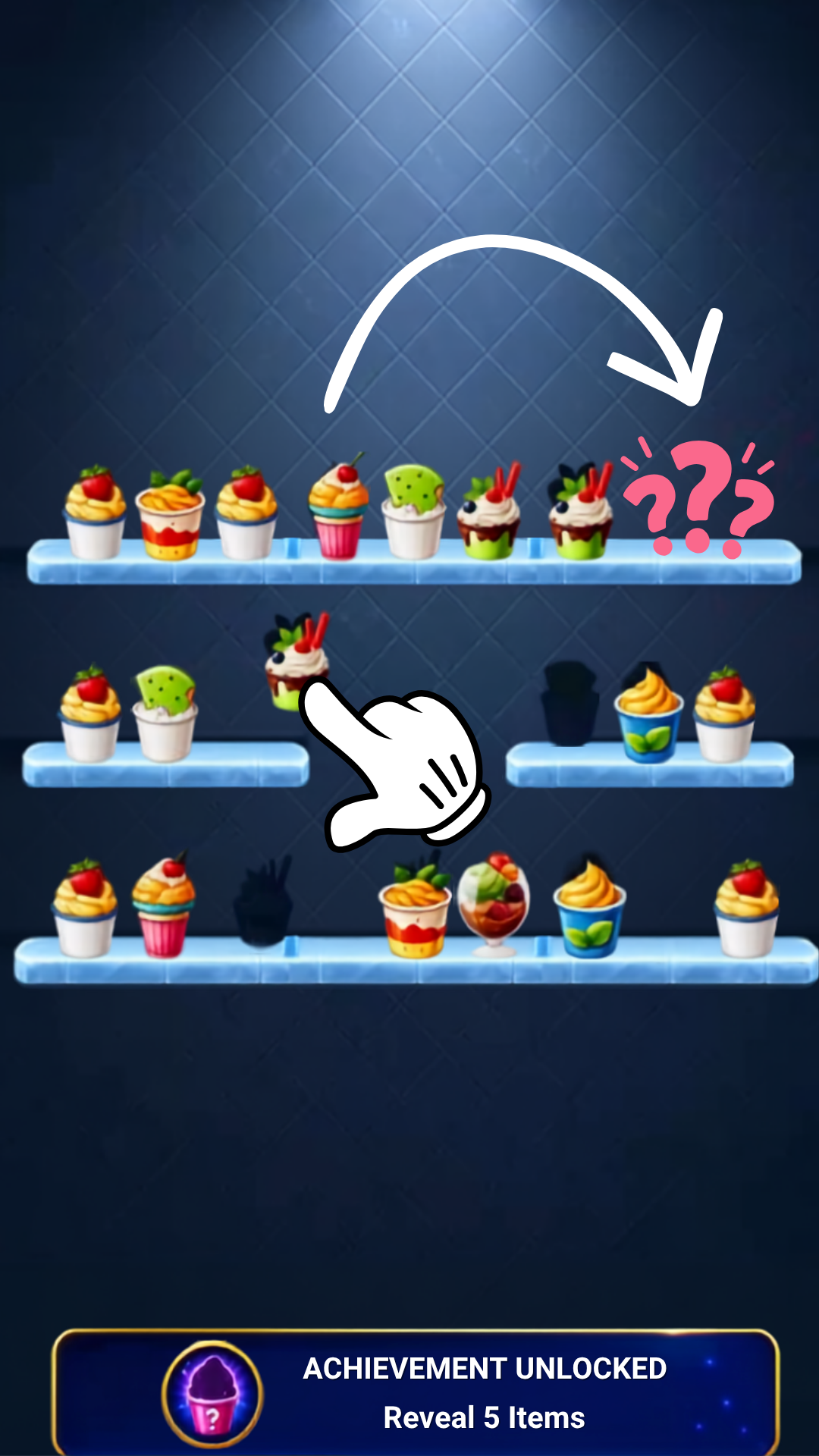 Captura de tela 1 de Shelf Master: Ice Cream