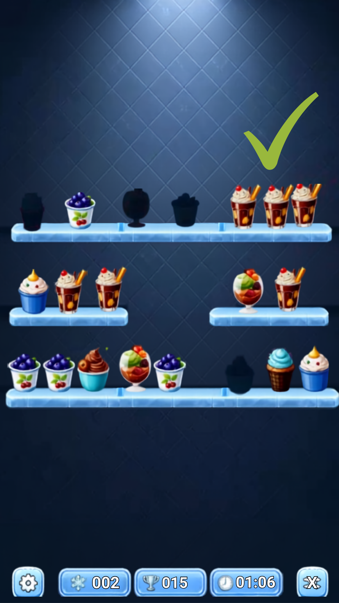 Captura de tela 2 de Shelf Master: Ice Cream
