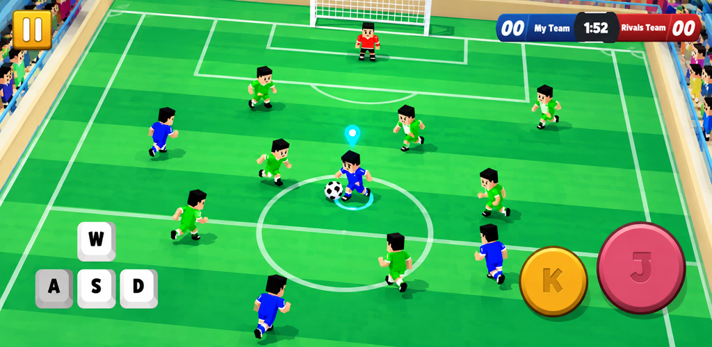 Imagem promocional de Soccer Clash: Quick PvP