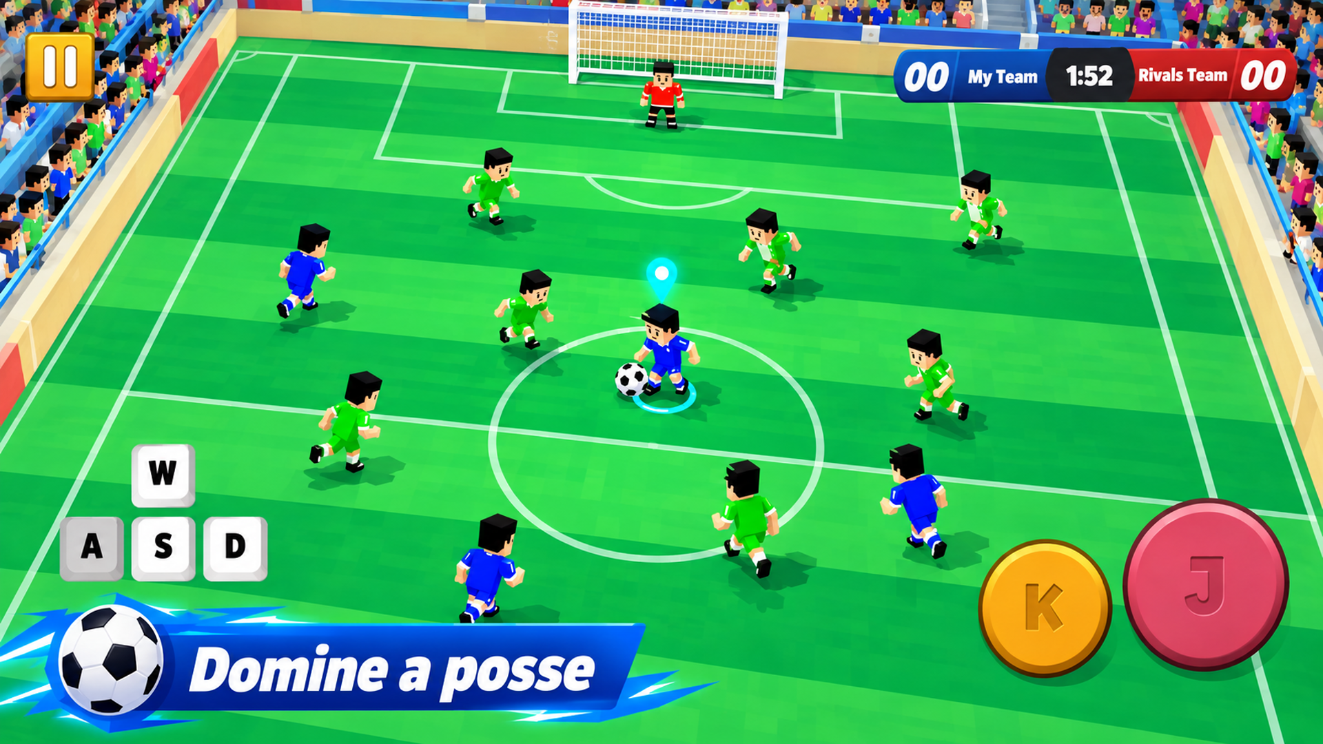 Captura de tela 1 de Soccer Clash: Quick PvP