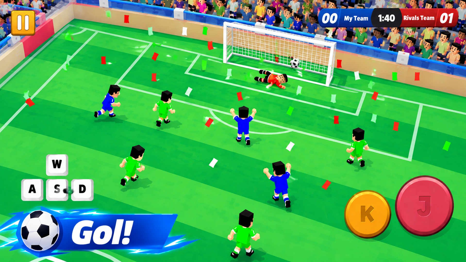 Captura de tela 3 de Soccer Clash: Quick PvP