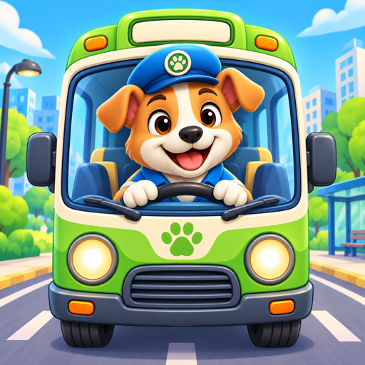 Ícone do jogo Sort the Bus: Animal Puzzle