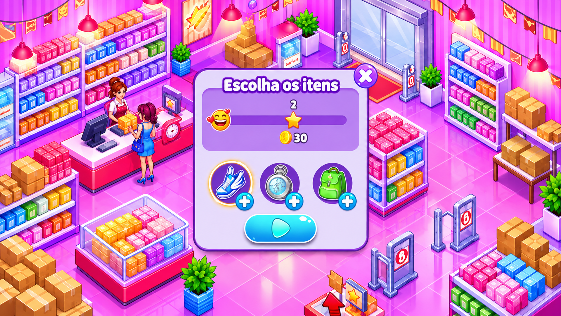 Captura de tela 1 de Market Manager: Build