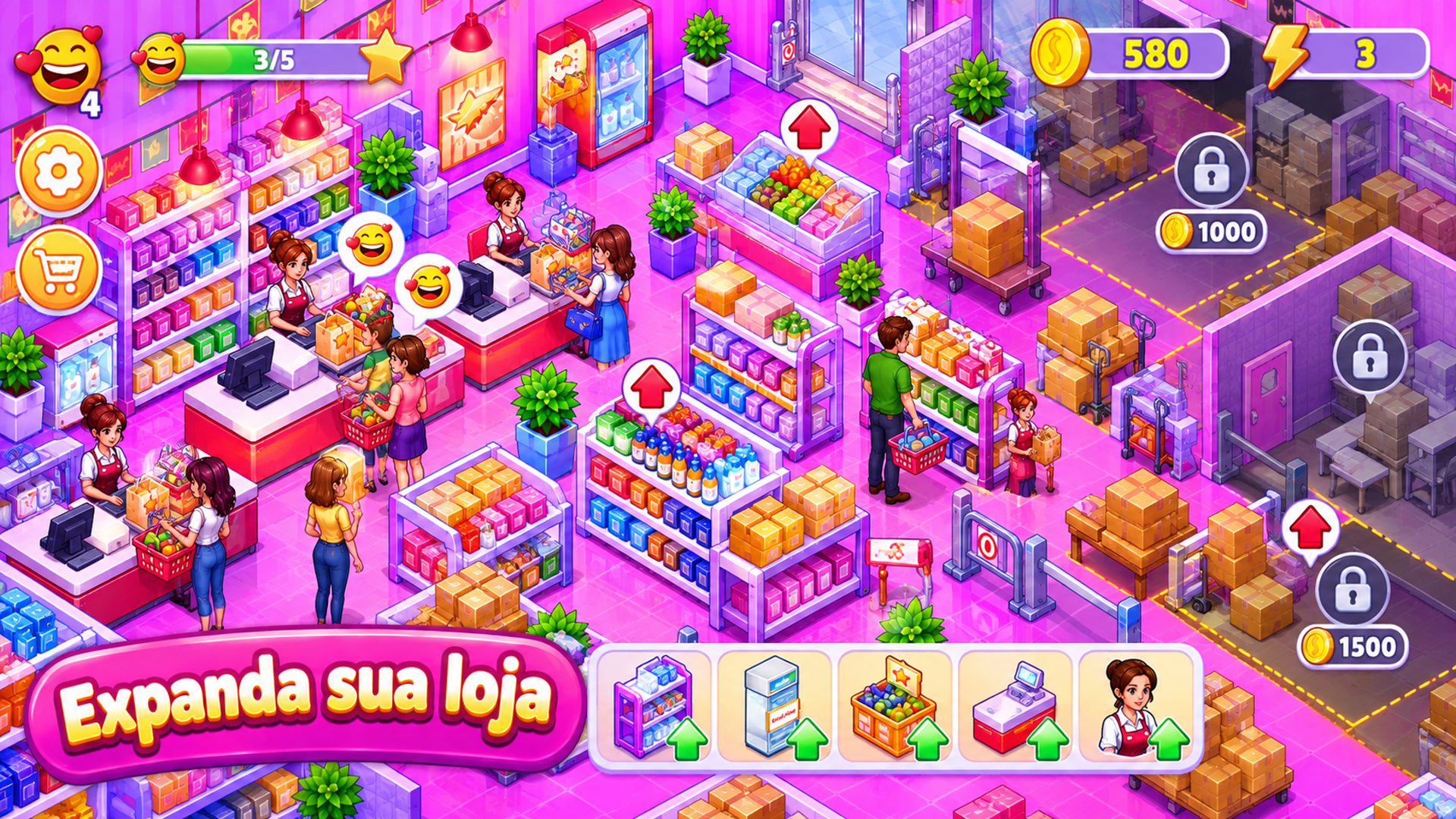 Captura de tela 4 de Market Manager: Build