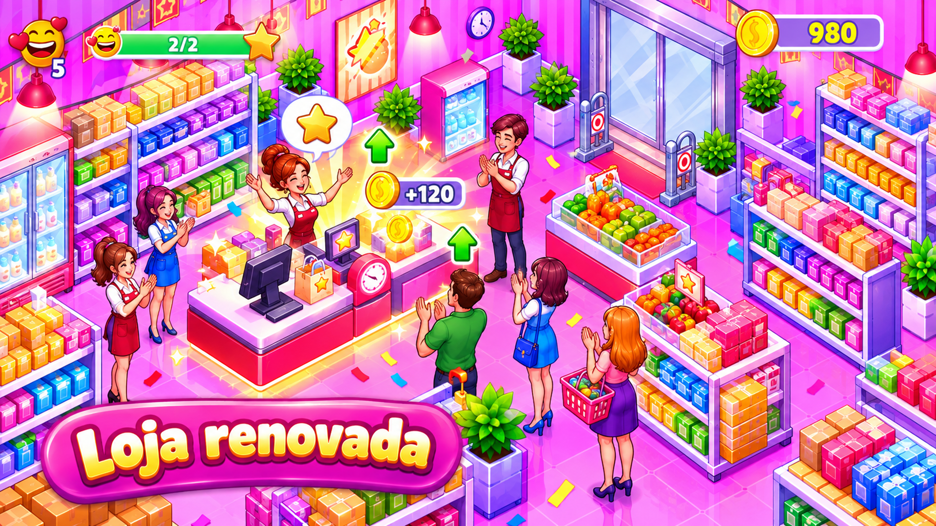 Captura de tela 5 de Market Manager: Build