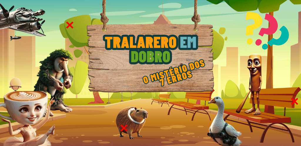 Imagem de Tralarero em Dobro - 7 Erros