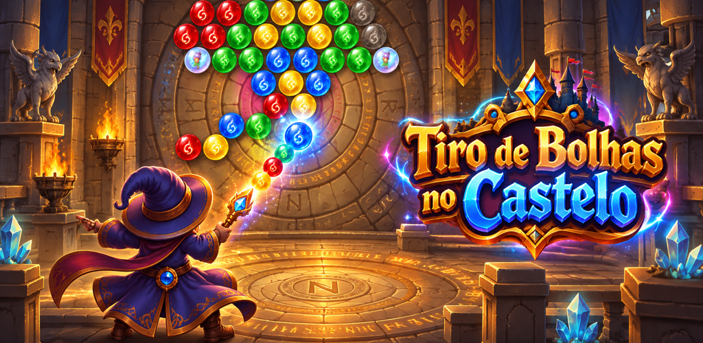 Imagem promocional de Wizard Castle Bubble Shooter