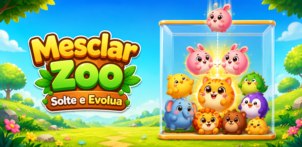 Imagem de Zoo Merge: Drop & Evolve